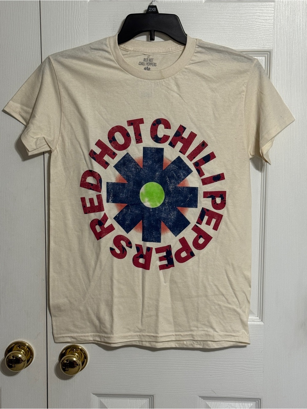 Red Hot Chili Peppers Graphic Tee - Cream